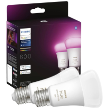 Philips Lighting Hue LED fényforrás White & Color Ambiance E27 60 W Fehér és színes 2db (871951432836500) (871951432836500) izzó
