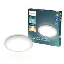 Philips Mennyezeti LED lámpa, plafond, 20W, 2000lm, 2700K, meleg, moiré, csillaghatású, CL200, Philips világítás