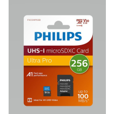 Philips Micro SDXC Memóriakártya 256GB Class 10 UHS-I U1 Adapter memóriakártya