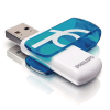 Philips Pen Drive 16GB Philips Vivid USB 2.0 fehér-kék  (FM16FD05B/10) (FM16FD05B/10)