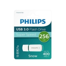 Philips Pendrive USB 3.0 256GB Snow Edition fehér-zöld pendrive