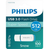 Philips Pendrive USB 3.0 512GB Snow Edition