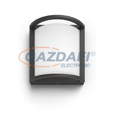 Philips Samondra 1739193P0 LED fali lámpa, 12W 1200Lm, antracit világítás