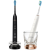 Philips Sonicare 9000 DiamondClean HX9914/57 szónikus elektromos fogkefe, 2 test Black and Rosegold 2 db