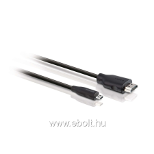 Philips SWV2462W/10 1,5 méteres HDMI - mikro HDMI (D) kábel audió/videó kellék, kábel és adapter