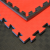Phoenix Tatami szőnyeg, 1m*1m*2cm, Phoenix, fekete-piros