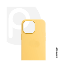 Phoner Apple iPhone 12 mini szilikon tok, sárga tok és táska