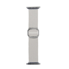Phoner Hook Apple Watch csatos fonott szövet szíj, 38/40/41mm, fehér okosóra kellék