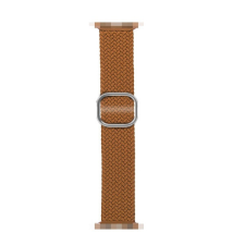 Phoner Hook Apple Watch csatos fonott szövet szíj, 49/45/44/42mm, kávé okosóra kellék