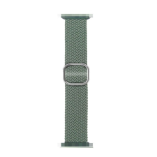 Phoner Hook Apple Watch csatos fonott szövet szíj, 49/45/44/42mm, zöld okosóra kellék