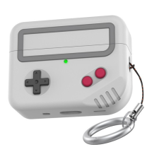 Phoner Nintendo Apple Airpods Pro 2 szilikon tok, fehér fülhallgató, fejhallgató tok
