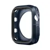  Phoner Twin Apple Watch szilikon tok, 41mm, éjkék/szürke