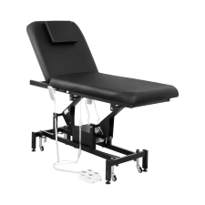 physa Masszázságy - 2 motor - 200 kg - fekete szépségápolási bútor