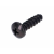 PIAGGIO Fúrócsavar OEM keresztsüllyesztés fekete 5x18mm