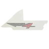 PIAGGIO (OEM) PIAGGIO B044435 matrica PIAGGIO (OEM)  OEM - gyári alkatrészek Piaggio