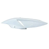 PIAGGIO (OEM) PIAGGIO Hátsó oldalelem - bal, "PIAGGIO GENUINE PART" APRILIA 50 SR MOTARD 2011+, fehér -6574660087- PIAGGIO (OEM)  Kategorizálatlan termékek