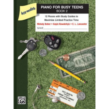  PIANO FOR BUSY TEENS 2 – M BOBER idegen nyelvű könyv