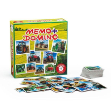 Piatnik Memo/Domino Traktorok társasjáték társasjáték