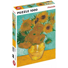 Piatnik Puzzle játék 1000 darabos Van Gogh Napraforgók puzzle, kirakós