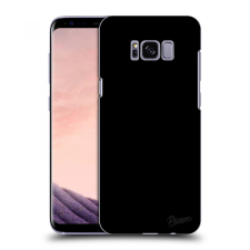 Picasee Fekete szilikon tok az alábbi mobiltelefonokra Samsung Galaxy S8 G950F - Clear tok és táska