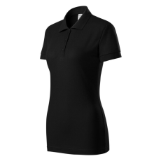 Piccolio P22 Joy galléros női póló fekete színben