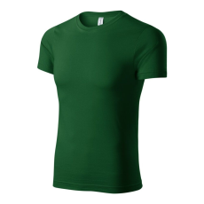 Piccolio P73 Paint unisex póló üvegzöld színben