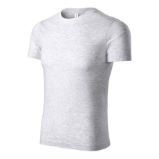 Piccolio P73 Piccolio Paint unisex póló világosszürke melírozott - L