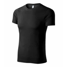 Piccolio P74 Piccolio Peak póló unisex Fekete - XL