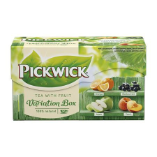 Pickwick Fekete tea, 20x1,5 g, PICKWICK &quot;Variációk Zöld&quot;, narancs, feketeribizli, alma, őszibarack tea