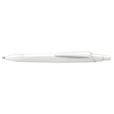 Pickwick Golyóstoll nyomógombos 0,5mm, fehér test schneider reco m, írásszín kék toll