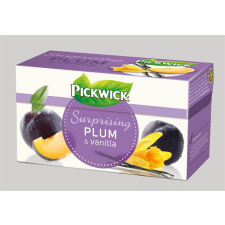PICKWICK Gyümölcstea, 20x2 g, PICKWICK, szilva, vanília, fahéj tea