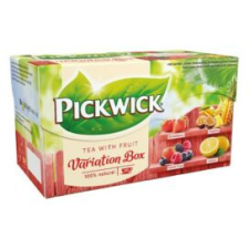 Pickwick Gyümölcstea PICKWICK Fruit Fusion piros variációk eper-trópusi gyümölcs-erdei-citrom 20 filter/doboz tea