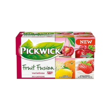 Pickwick Gyümölcstea PICKWICK variációk meggy-vörösáfonya-citromhéj-eper és tejszín tea