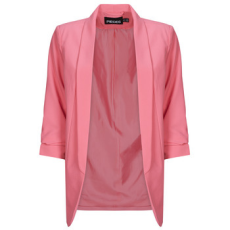 Pieces Kabátok / Blézerek PCBOSELLA 3/4 BLAZER NOOS Rózsaszín EU XL
