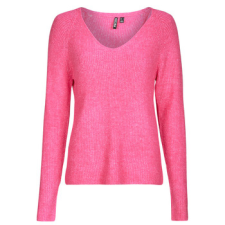 Pieces Pulóverek ELLEN V NECK Rózsaszín EU L női pulóver, kardigán