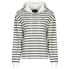 Pieces Pulóverek PCCHILLI LS HOODIE Fehér EU S női pulóver, kardigán