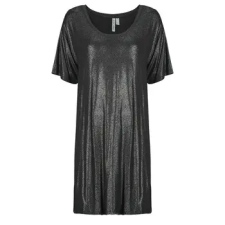 Pieces Rövid ruhák PCALICE SS GLITTER DRESS Fekete EU L női ruha