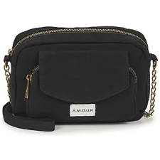 Pieces Válltáskák PCJOLINE QUOTE CROSS BODY Fekete Egy méret kézitáska és bőrönd