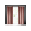  Pierre bársony sötétítő függöny Sötét rózsaszín 140x250 cm