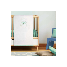 Pierre Cardin Baby2 macis Pierre Cardin gyerek takaró Fehér/zöld 110x140 cm - 600 g/m2 lakástextília