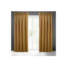 Pierre Cardin Sibel Pierre Cardin bársony sötétítő függöny Mézsárga 140x270 cm lakástextília