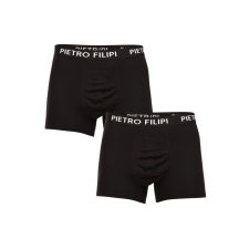 Pietro Filipi 2PACK férfi boxeralsó Pietro Filipi golyó tartó fekete (2BCL002) M férfi alsó