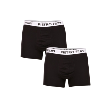 Pietro Filipi 2PACK férfi boxeralsó Pietro Filipi golyó tartó fekete (2BCL003) XL férfi alsó