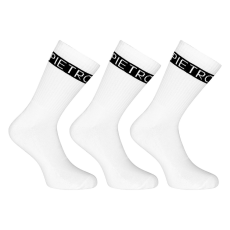 Pietro Filipi 3PACK zokni Pietro Filipi sport magas fehér (3POB1) L