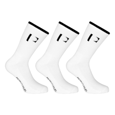 Pietro Filipi 3PACK zokni Pietro Filipi sport magas fehér (3POB2) L férfi zokni