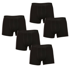 Pietro Filipi 5PACK Férfi boxeralsó Pietro Filipi fekete (5BCL001) XL férfi alsó