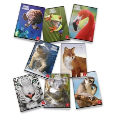 PIGNA Füzet Pigna Animal A/5 tűzött 42 lapos kockás füzet