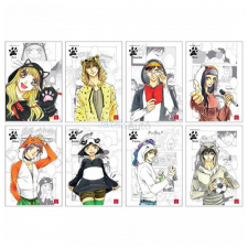 PIGNA Füzet Pigna Animal Spirit A/4 tűzött 42 lapos vonalas füzet