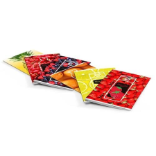 PIGNA Füzet Pigna Fruits A/5 tűzött 42 lapos kockás füzet