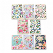 PIGNA Füzet Pigna Nature Flowers A/4 tűzött 42 lapos vonalas füzet